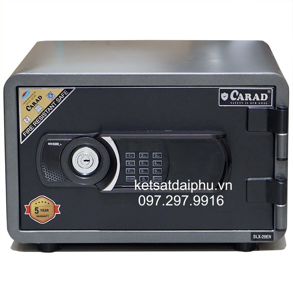 Két Sắt Hàn Quốc Carad SLX-29E Black