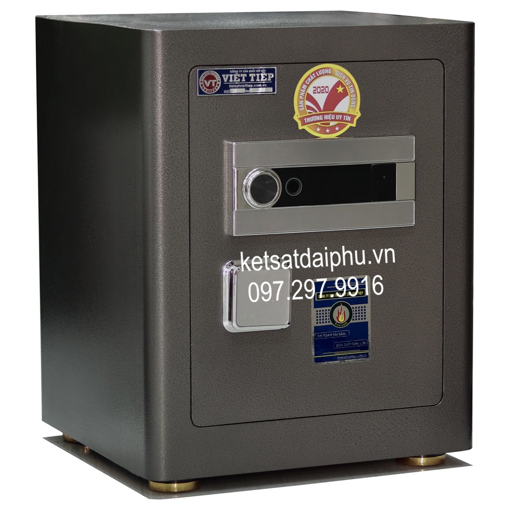 Két Sắt Việt Tiệp Thông Minh Siêu Cường VSC-50SM Đen Xám