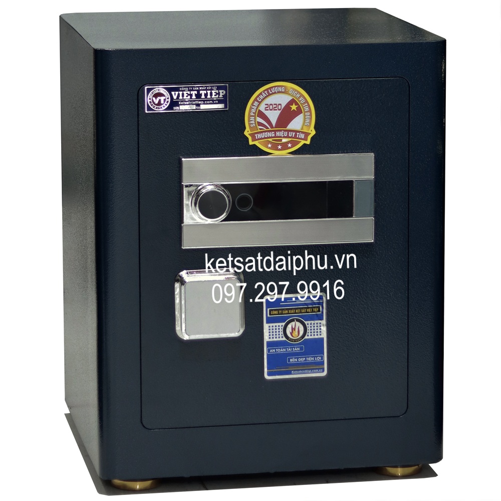 Két Sắt Việt Tiệp Thông Minh Siêu Cường VSC-50SM Xanh Đậm