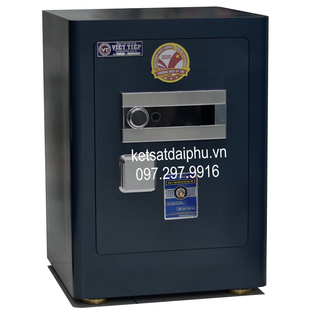 Két Sắt Việt Tiệp Thông Minh Siêu Cường VSC-58SM Xanh Đậm